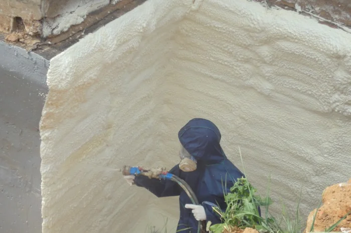 Теплоизоляция, утепление, гидроизоляция - пенополиуретан напыляемый. Пінополіуретан ППУ- фото № 14