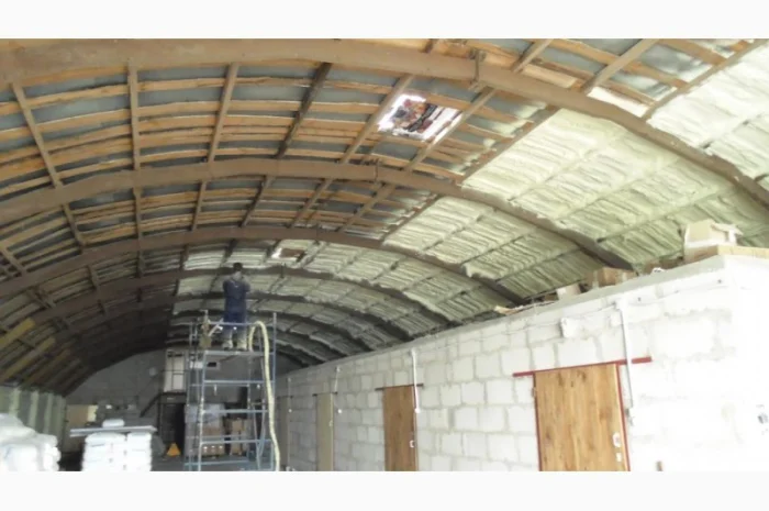 Теплоизоляция, утепление, гидроизоляция пенополиуретаном напыляемым жестким ППУ- фото № 11