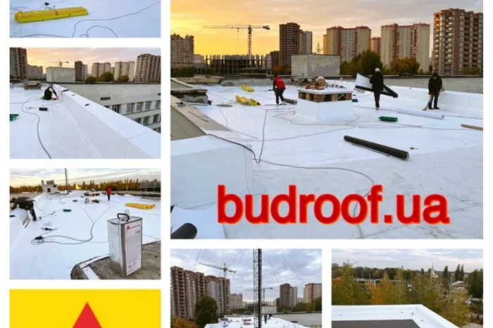 Монтаж ПВХ і ТПО мембрани, покрівельні роботи- фото № 4