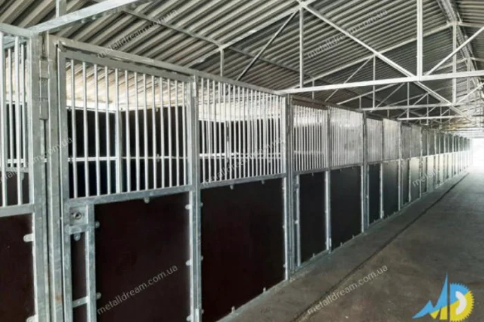 Модульна стайня (конюшня) – модульні денники MetallDreamUA- фото № 5