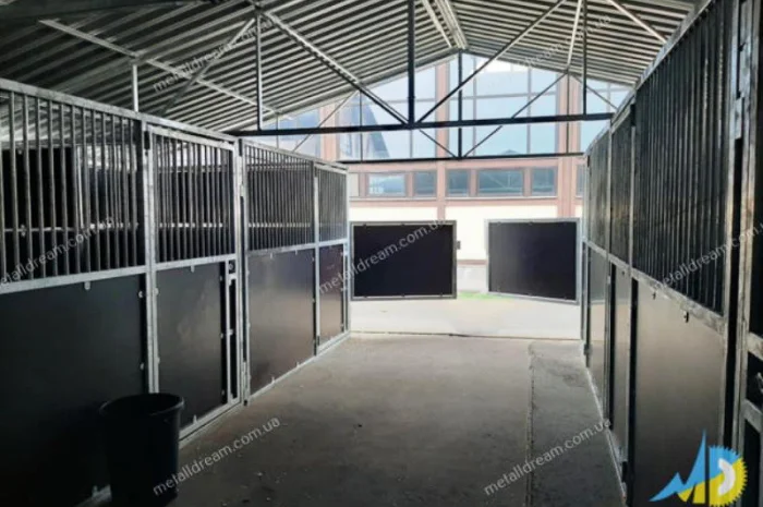 Модульна стайня (конюшня) – модульні денники MetallDreamUA- фото № 6