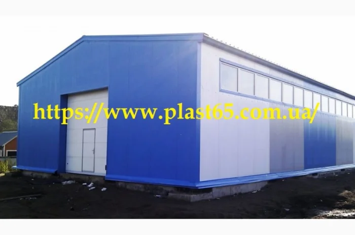 Будівництво ангарів, промислових будівель під ключ- фото № 1