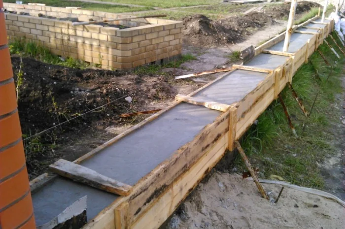 Бетонування стрічкових фундаментів під ключ у Києві- фото № 1