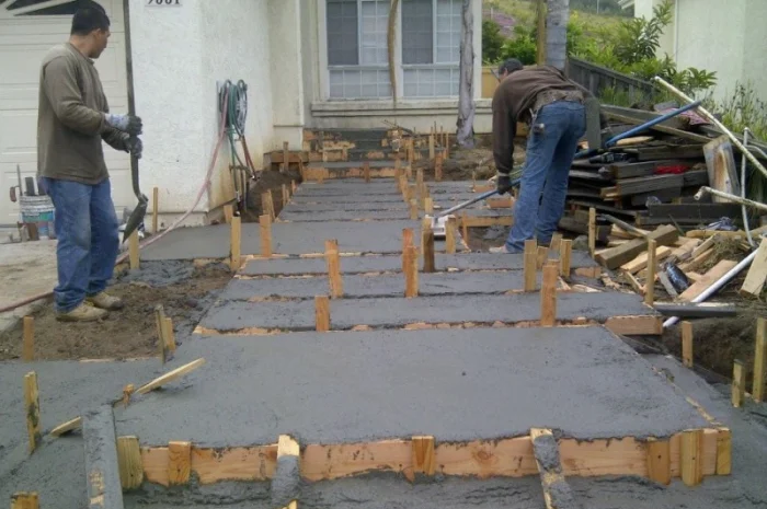 Бетонирование площадок в Киеве- фото № 1