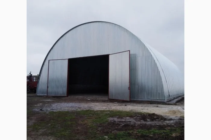 Будівництво каркасних ангарів під ключ- фото № 2