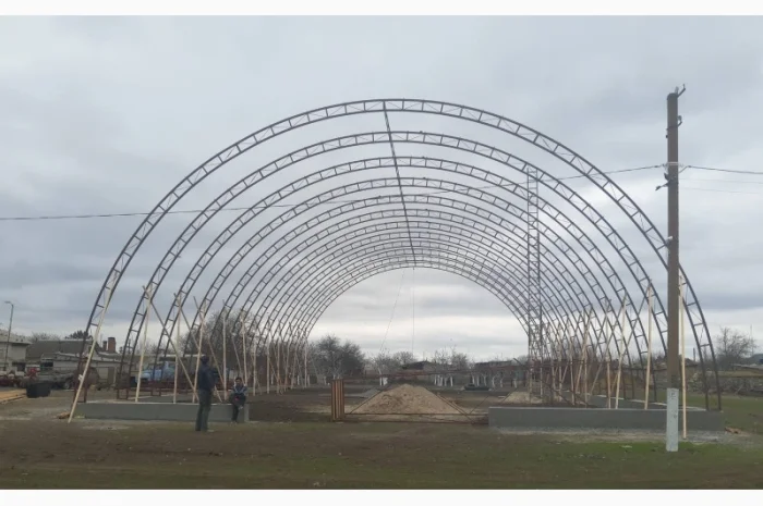 Будівництво каркасних ангарів під ключ- фото № 8