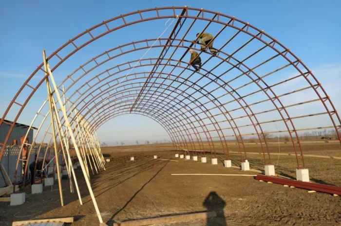 Будівництво каркасних ангарів під ключ- фото № 9