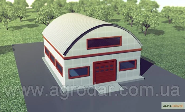 Бескаркасные арочные ангары- фото № 3
