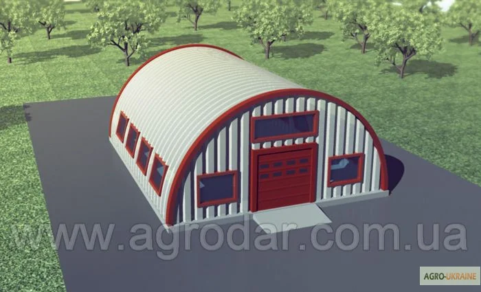 Бескаркасные арочные ангары- фото № 5