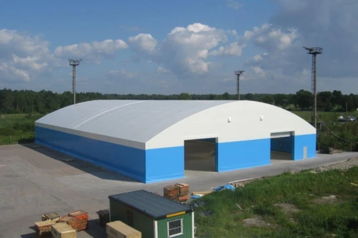 Склады ангары быстрозборные, зернохранилища: профнастил, тентовые, сэндвич- фото № 1