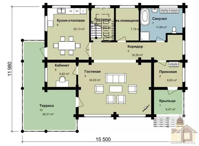 Закарпат Зруб-Буд: Ваш Партнер у Створенні Дерев'яних Домів з Сруба- фото № 4