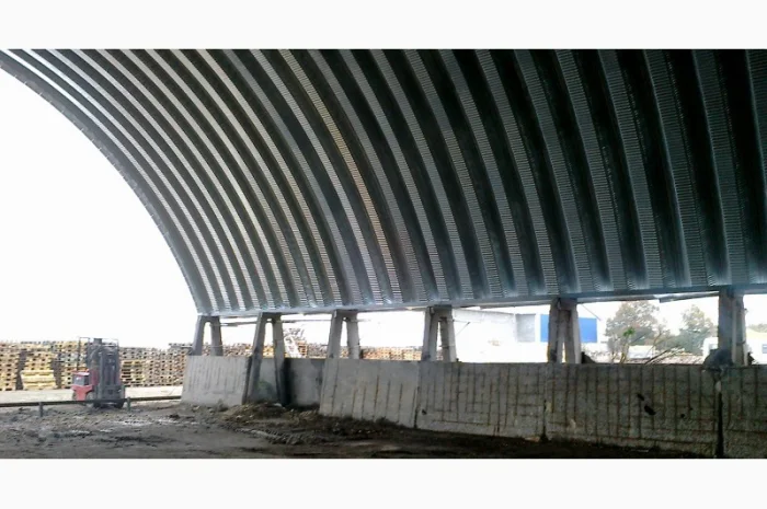 Монтаж и производство бескаркасных арочных ангаров, складов и перекрытий- фото № 2