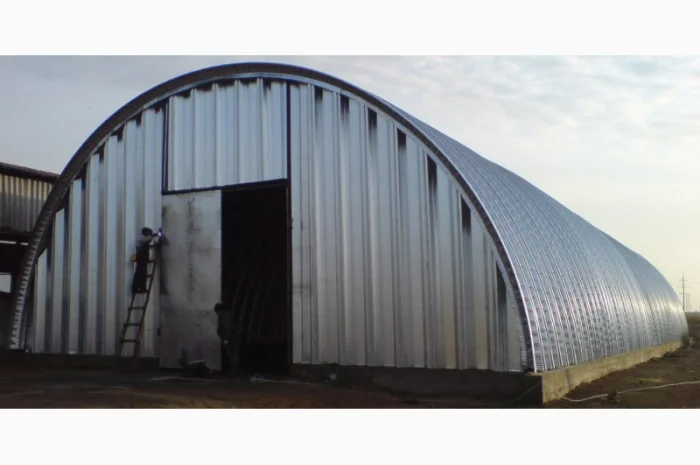 Монтаж і виробництво безкаркасних арочних ангарів- фото № 10