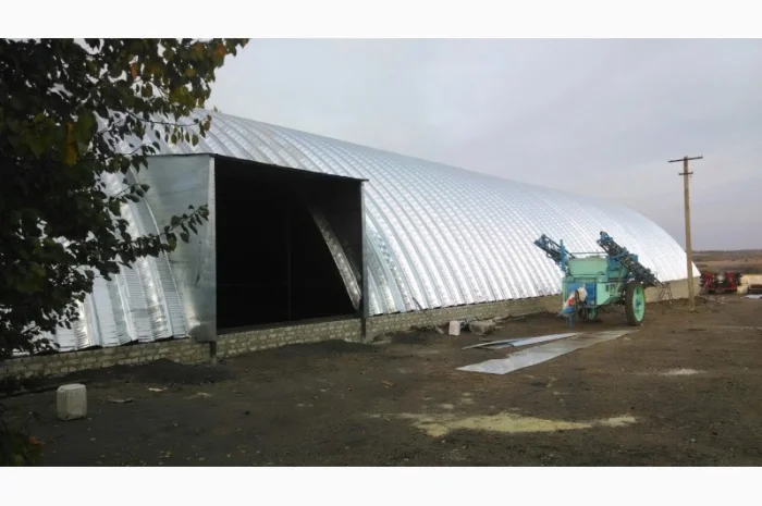 Монтаж і виробництво безкаркасних арочних ангарів- фото № 7