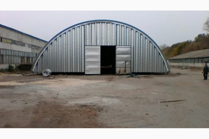 Монтаж і виробництво безкаркасних арочних ангарів- фото № 3