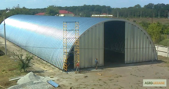 Монтаж і виробництво безкаркасних арочних ангарів- фото № 12