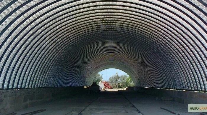 Производство, возведение и монтаж бескаркасных арочных ангаров, складов, хранилищ- фото № 19