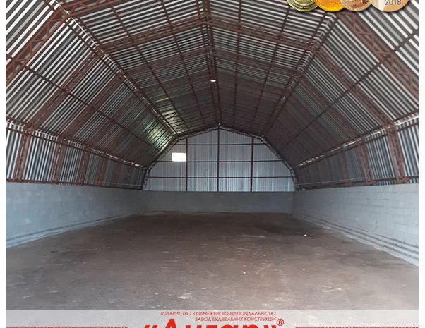 Строительство металлических сборно-разборных ангаров / складов / цехов серии «Кремень-А»- фото № 4