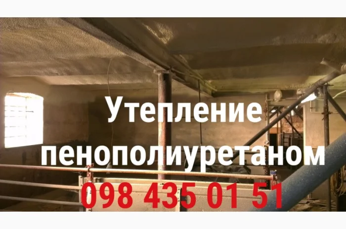 Утепление пенополиуретан (ппу) ангары, теплицы, овощехранилища, морозильные камеры- фото № 7