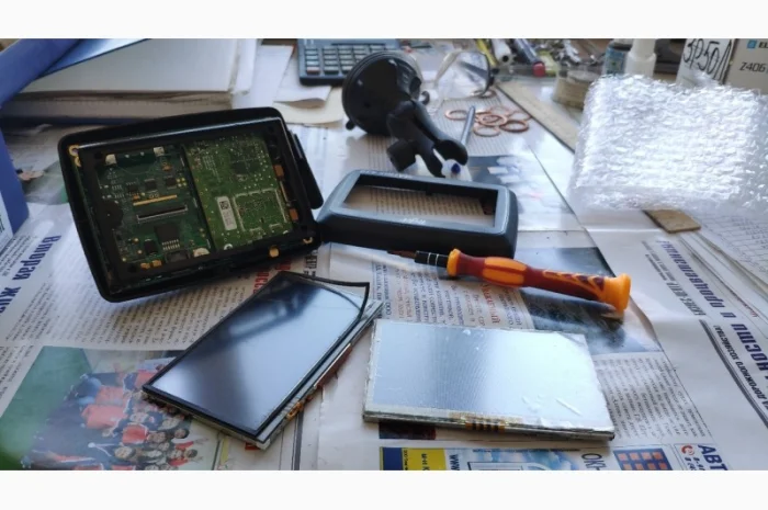 Замена тачскрина Trimble- фото № 4