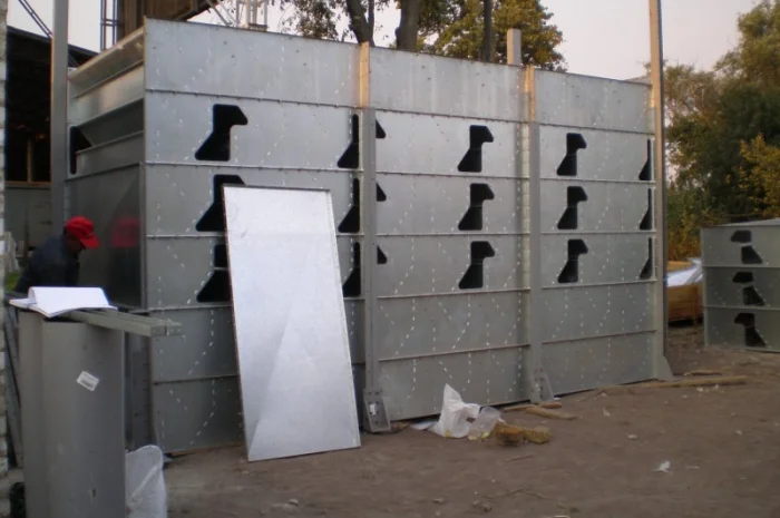 Ремонт - зерносушилка Kepler Weber после пожара- фото № 1