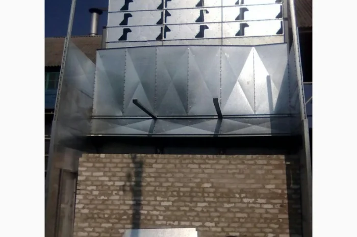 Ремонт - зерносушилка Kepler Weber после пожара- фото № 3