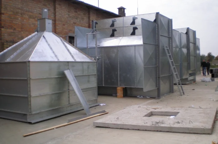 Ремонт - зерносушилка Kepler Weber после пожара- фото № 7