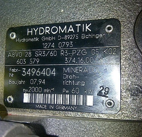 Ремонт гидравлики Hydromatik- фото № 7