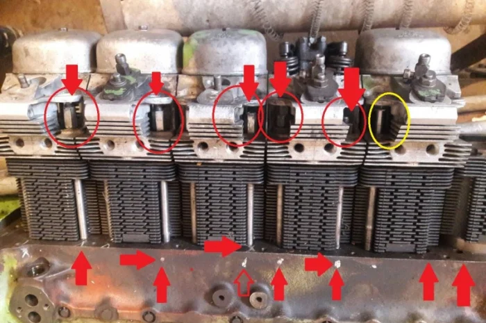 Ремонт двигателя DEUTZ BF6L913C комбайн Топ Лайнер- фото № 7