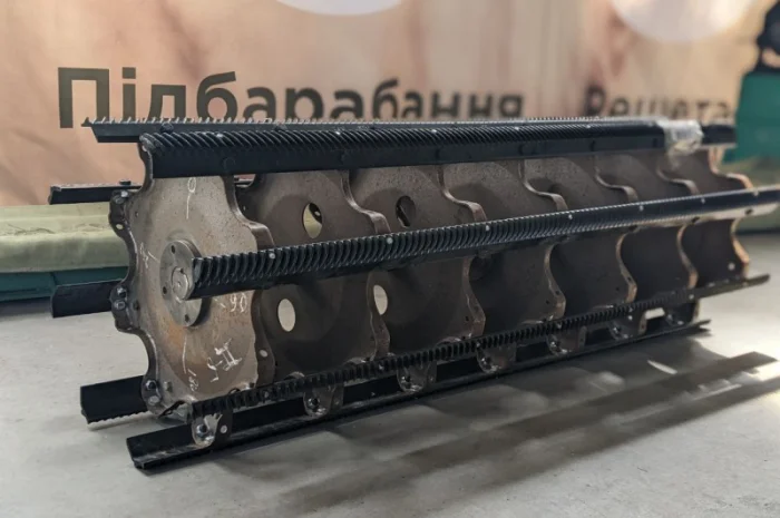 Ремонт, балансировка молотильного барабана CLAAS Lexion 580 / Клаас Лексион- фото № 1