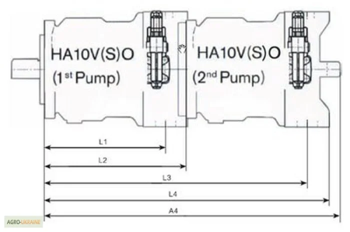 Гидронасосы Rexroth A10VSO, продажа, ремонт и сервисное обслуживание в Украине- фото № 4
