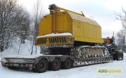 Перевозка комбайнов и экскаваторов в Черновцах- фото № 1