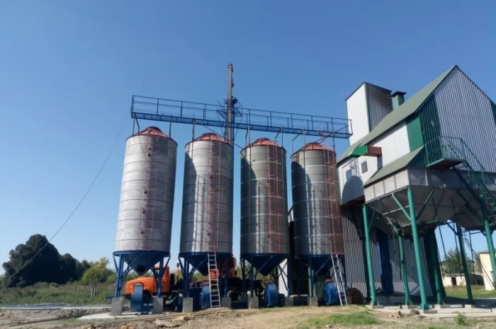 Монтаж охолоджувачів зерна ОБВ-25, ОБВ-40- фото № 3