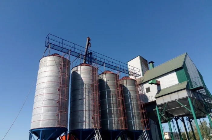 Монтаж охолоджувачів зерна ОБВ-25, ОБВ-40- фото № 4