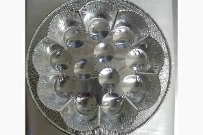 Тарелка алюминиевая для приготовления эскарго- фото № 2