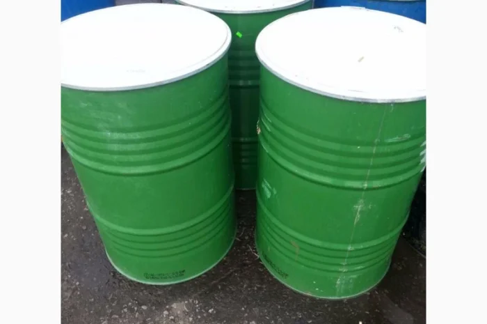 Металлическая бочка, пищевая, под мед, 200л, б/у, с пищевым покрытием- фото № 1