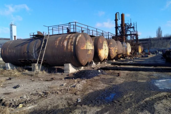 Воздушный ресивер, воздухосборник, газгольдер, ёмкости металлические б/у- фото № 3