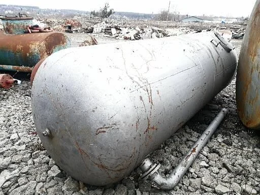 Емкость металлическая 10 м3, резервуар для гсм, бочка для воды, бак- фото № 9