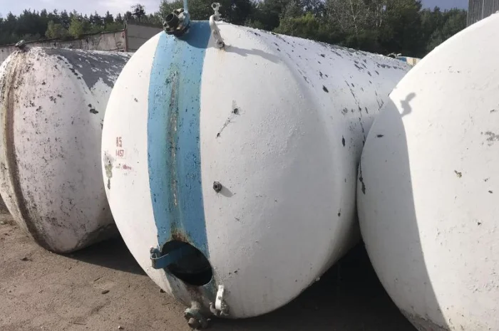 Емкость металлическая 10 м3, резервуар для гсм, бочка для воды, бак- фото № 12