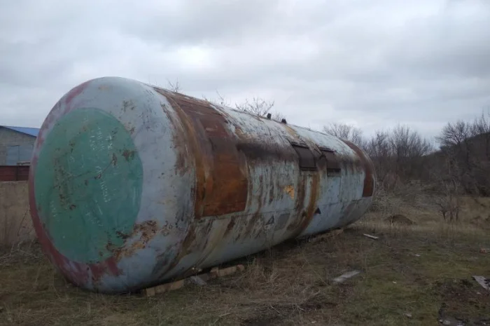 Емкость металлическая 10 м3, резервуар для гсм, бочка для воды, бак- фото № 4