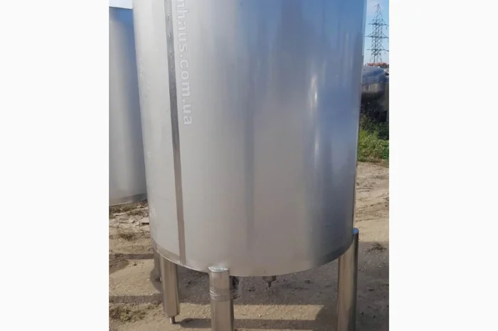 Нержавеющая емкость 1 куб. м. aisi-304 вертикальная новая- фото № 1