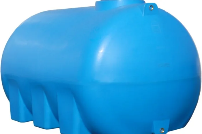 Пластиковые горизонтальные бочки объёмом 3000 л- фото № 1