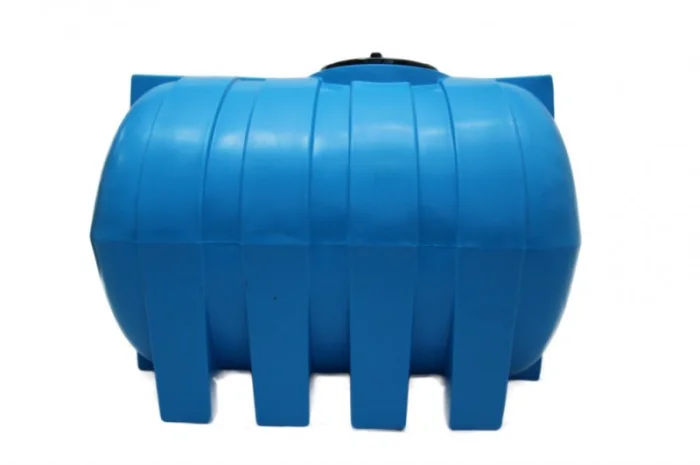 Пластиковая горизонтальная емкость G-1000 литров- фото № 1