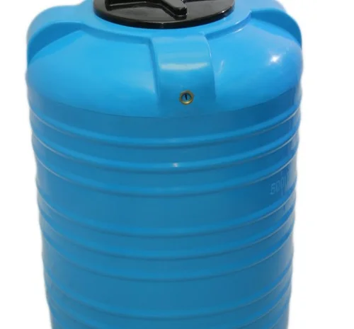 Вертикальная пластиковая емкость объемом 500 литров- фото № 1