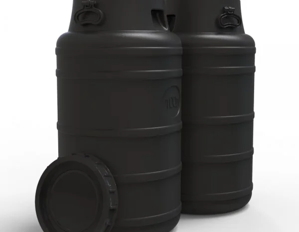 Пластиковый технический бидон на 100 л- фото № 1