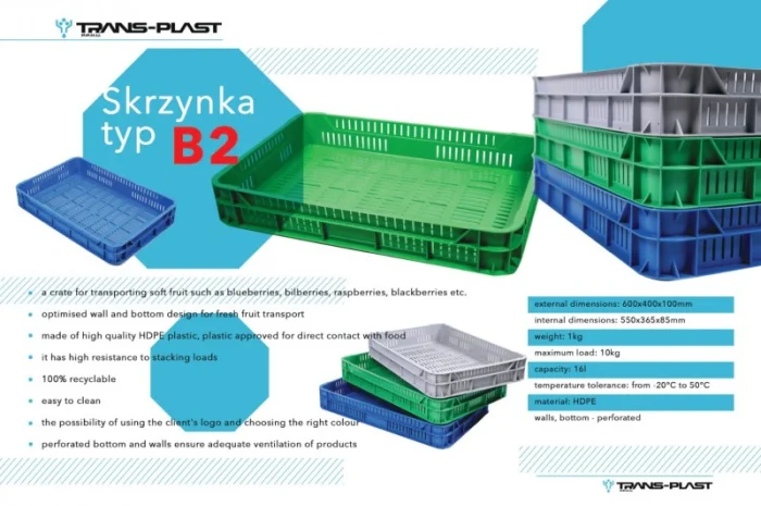 Ящик пластиковый полипропиленовый- фото № 4