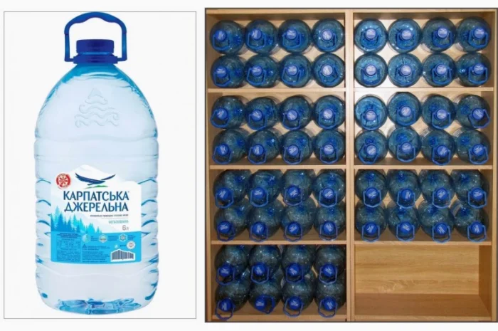 Бутылки, баклашки, баллоны пластиковые, 6 литров, от воды, ПЭТ тара- фото № 1