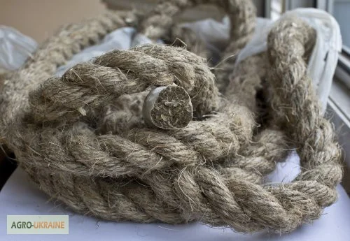 Льняной канат 16мм, 50м в продаже- фото № 3