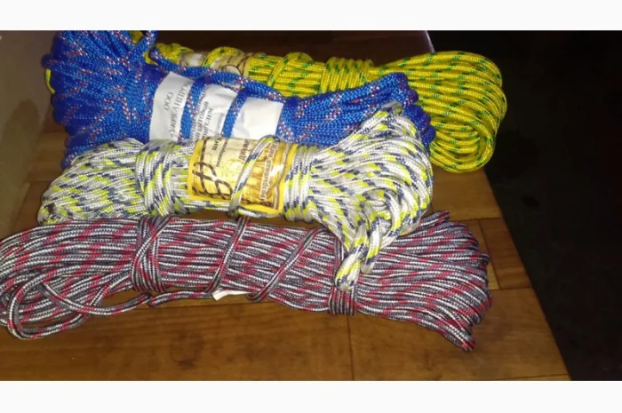 Шнур плетеный полипропиленовый. Диаметр 6мм - 50м- фото № 1