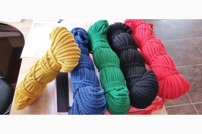 Канат хлопчатобумажный (х/б). Диаметр 8мм -50м- фото № 7